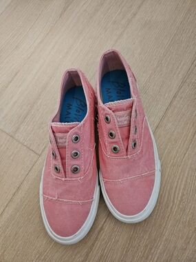 Blowfish Pink Slip-On Canvas Sneakers for Women